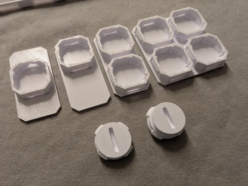openGrid Adhesive Locking Wall Mount Multiconnect