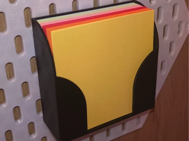 IKEA Skadis Note Block Holder (9x9cm)