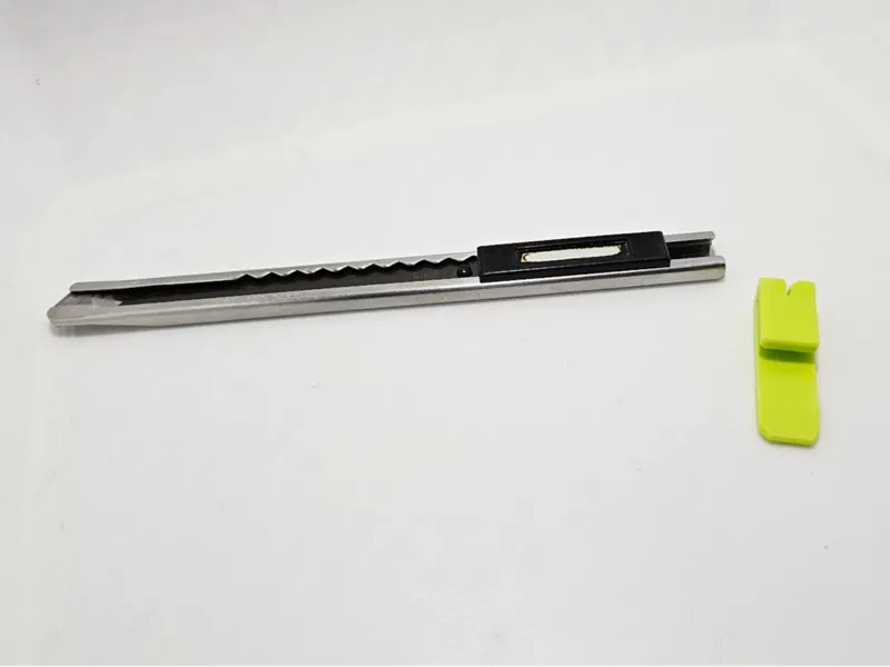 THE BEST OLFA KNIFE POCKET CLIP w BLADE SNAPPER