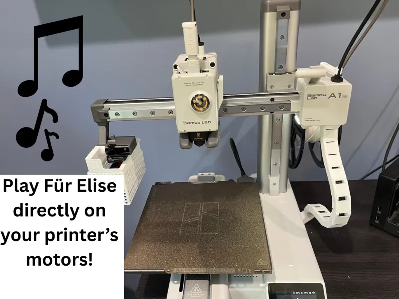 Für Elise - Play Music on Your Printer!