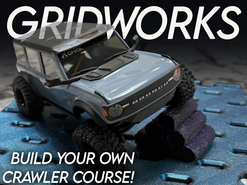 GRIDWORKS | LOGS RC CRAWLER COURSE (Scale 30)