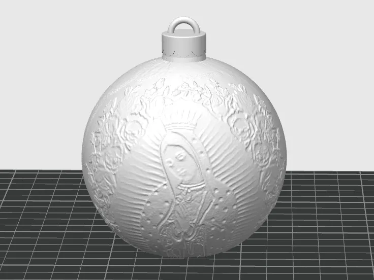 Esfera led, Virgen de guadalupe