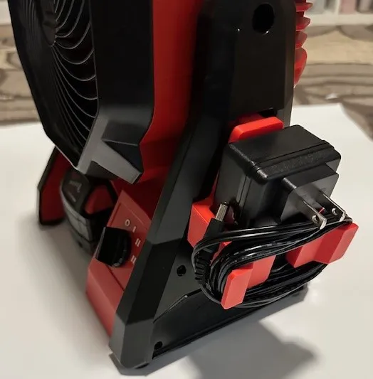 Milwaukee M18 Fan Power Cord Holder