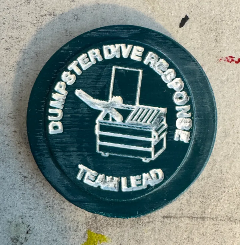 Dumpster Dive Coin - Team Lead