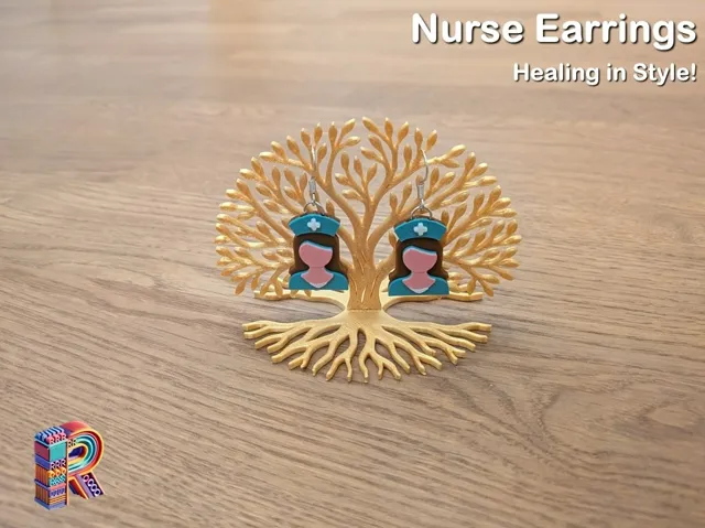 Nurse-Inspired Character Earrings!
