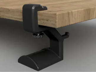 Wider Desk Headphone Hanger Clamp Headset Stand