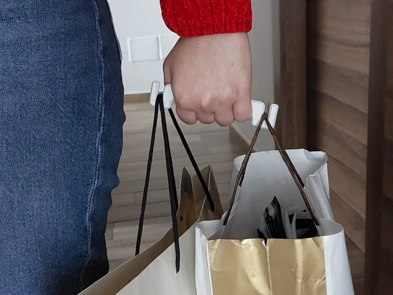 grocery bag holder handle, easy to print