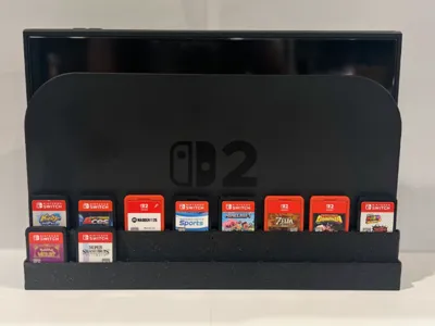 Nintendo Switch 2 Game Holder - 16 Slots
