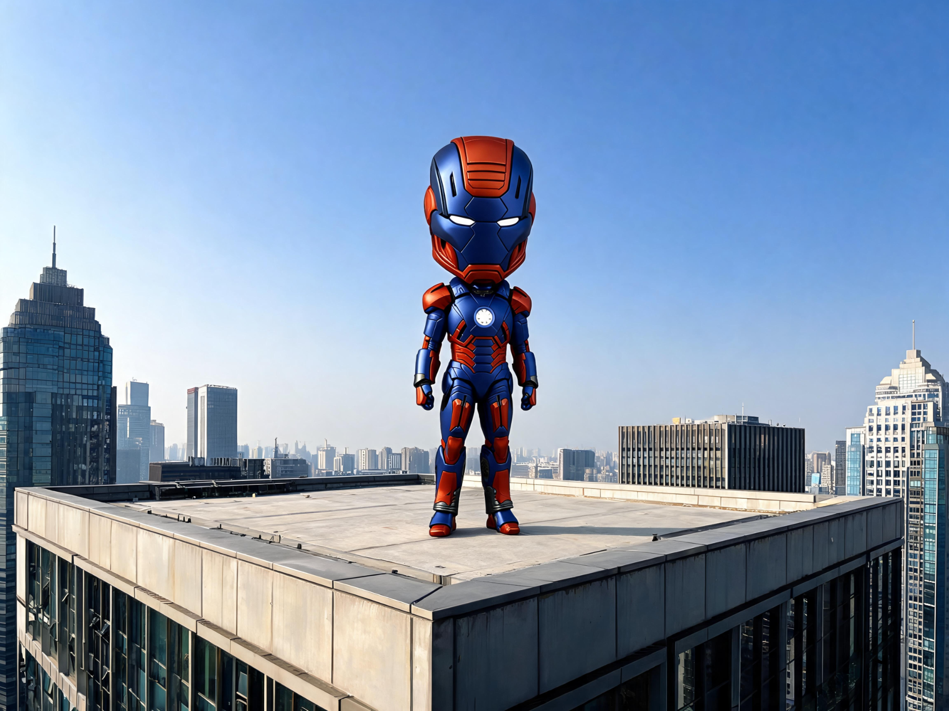 Iron Man MK27 “Disco Armor” Funko‑Style Figure  