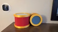 Small Drum: 0.24mm layer, 2 walls, 15% infill