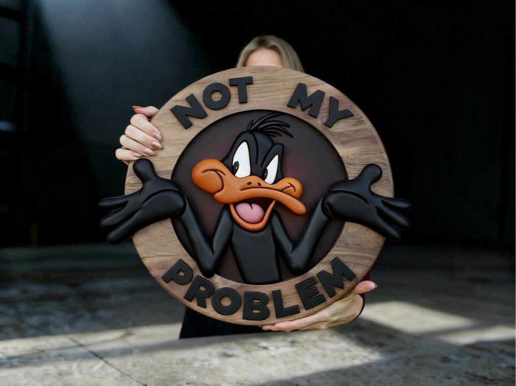Not My Problem Duffy Duck Icon - 1