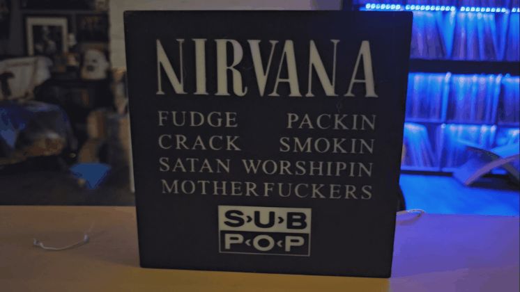 Nirvana Classic Fudge Shirt Logo 
