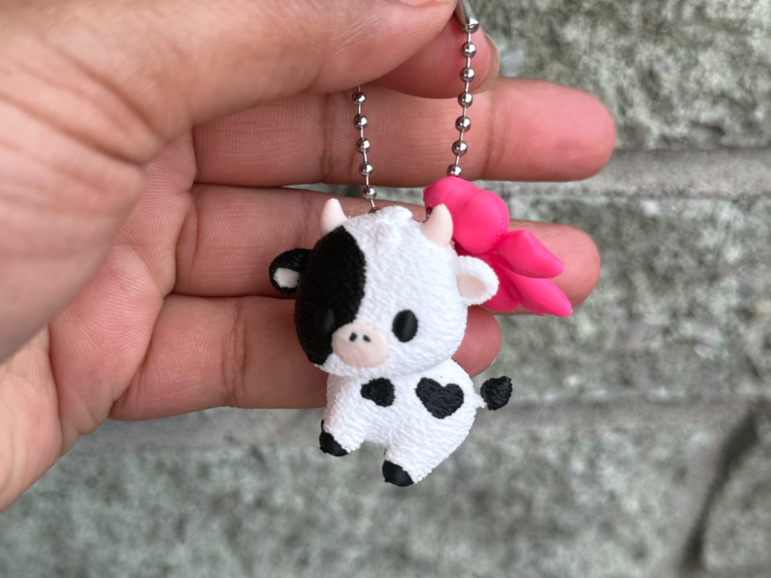 3D kawaii Cow
