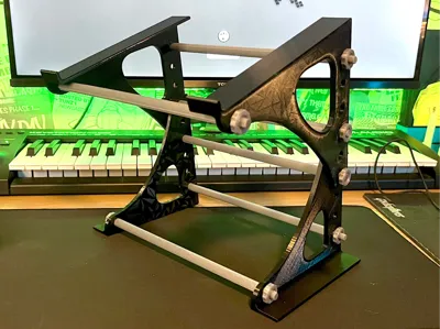 Laptop Stand - Adjustable DVS DJ Laptop Stand