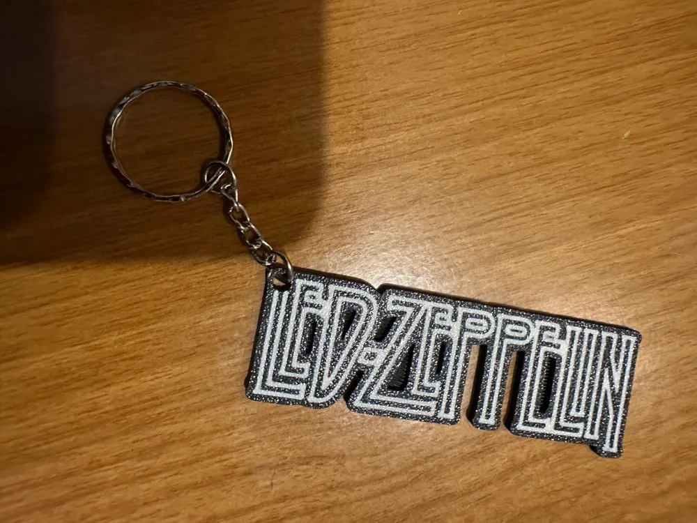 Keychain LED ZEPPELIN by Print_Roma_3D - MakerWorld