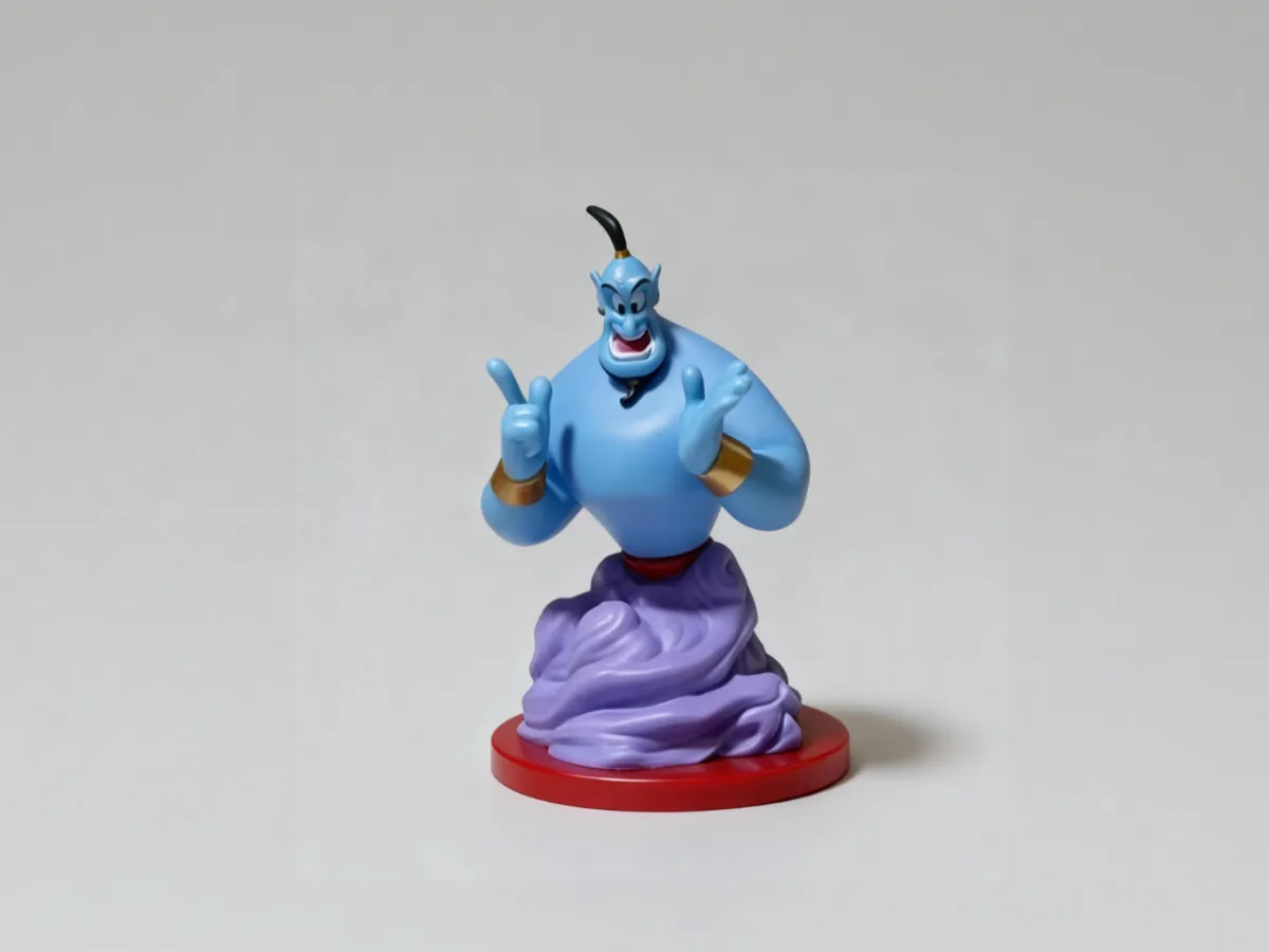 Genie - Aladdin's Lamp Genie Figure Kids Toy - Free 3D Print Model ...
