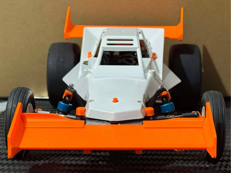 Tamiya Grass Hopper Front Wing and Bumper Mount