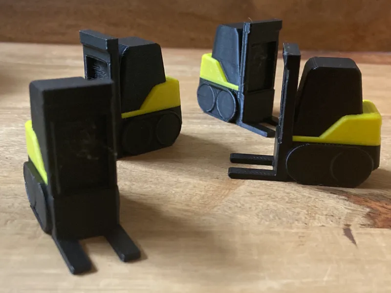 Cute Little CyberBrick Forklift