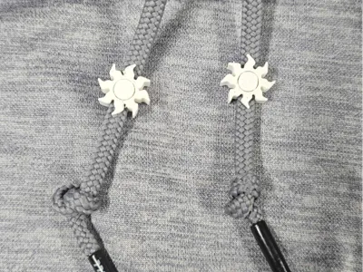 Plains Symbol MTG Drawstring Bead