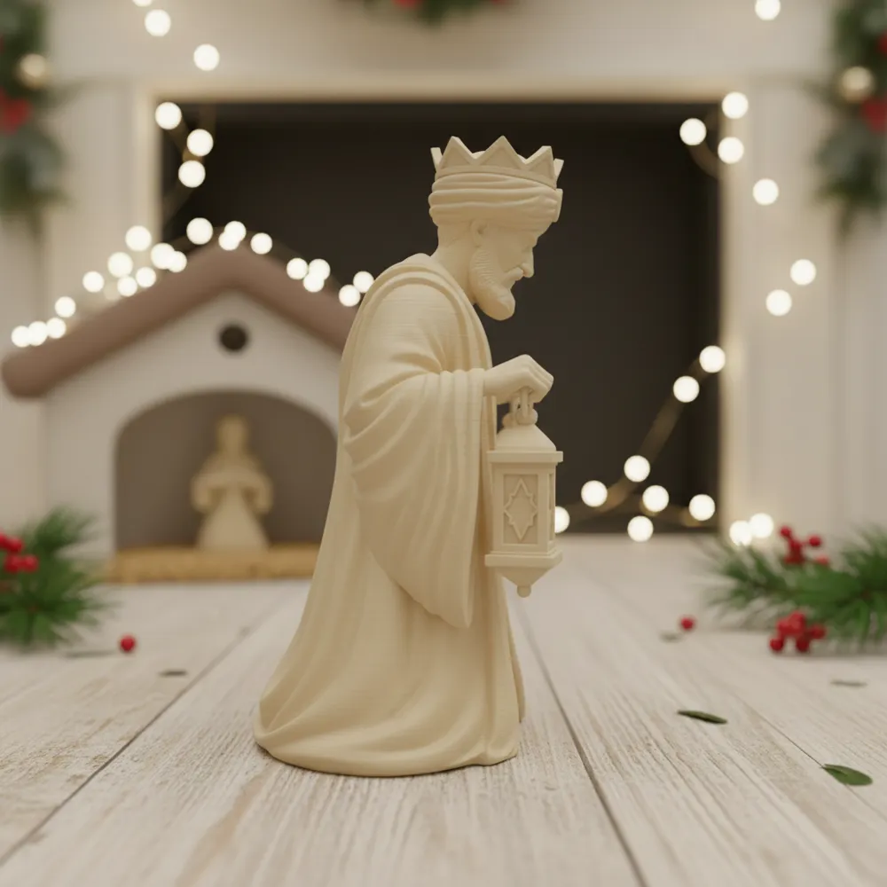 Mini Arche De Noël 17,5X8Cm Scène De Crèche Sainte Famille Crèche