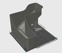 Abfallbehälter einteilig 0.2mm layer, 2 walls, 15% infill