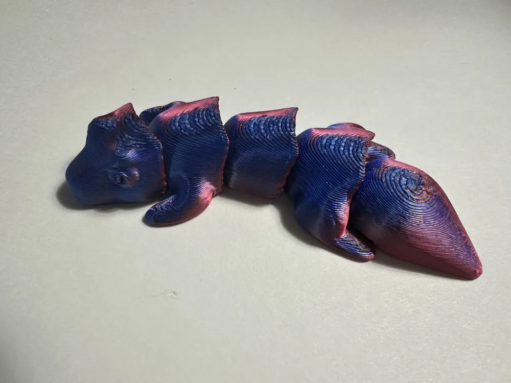 Happy Little Gecko Flexi by rain3Drop maker MakerWorld: Download Free ...