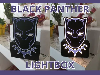 BLACK PANTHER LIGHTBOX