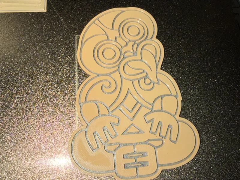 Tiki Guardian - Maori art