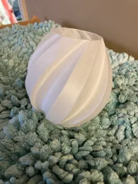 Vase spirale torsadé — photo 2