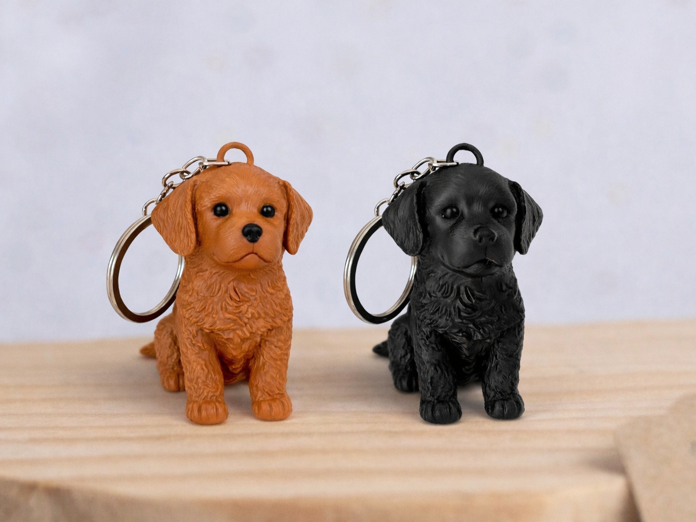 Labrador Puppy Keychain
