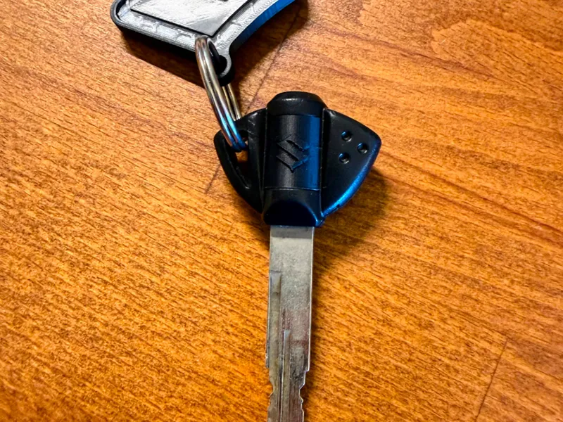 Key plate replacements for Suzuki Motorcycle Key