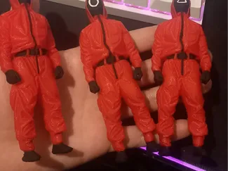 soldados del juego del calamar