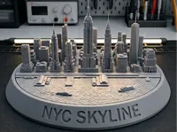 Silhouette de la skyline de New York — photo 1
