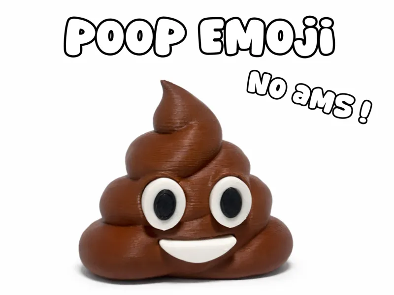 Poop emoji - No AMS