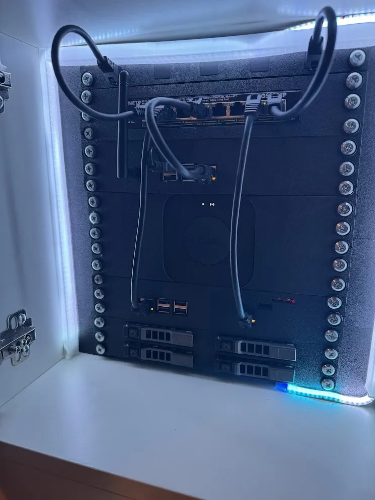 Server Rack for IKEA KALLAX – Homelab Mounting - Free 3D Print Model ...
