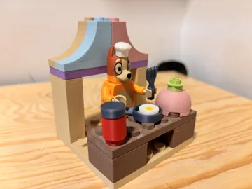 Figura decorativa: Mini Chef Puppy Kitchen - Brick Blocks Set — vista de referencia 5