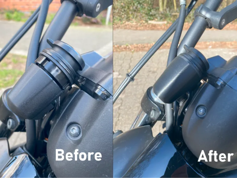 Kawasaki Vulcan S Cover for 12v socket