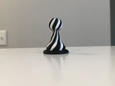 Passthrough Chess Pawn