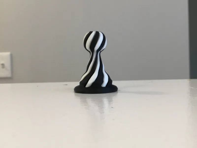 Passthrough Chess Pawn