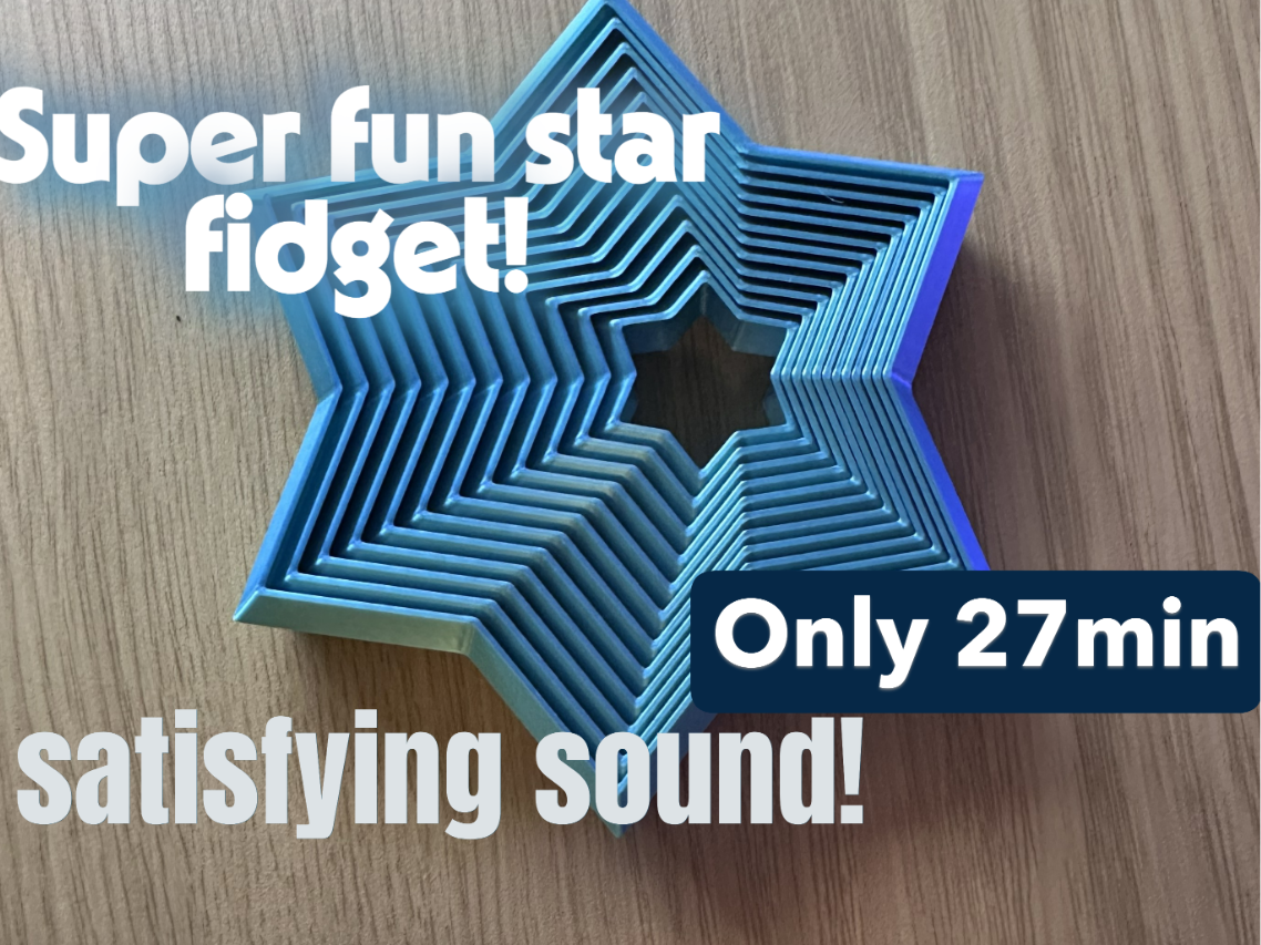 Super Satisfying Star Twist Fidget