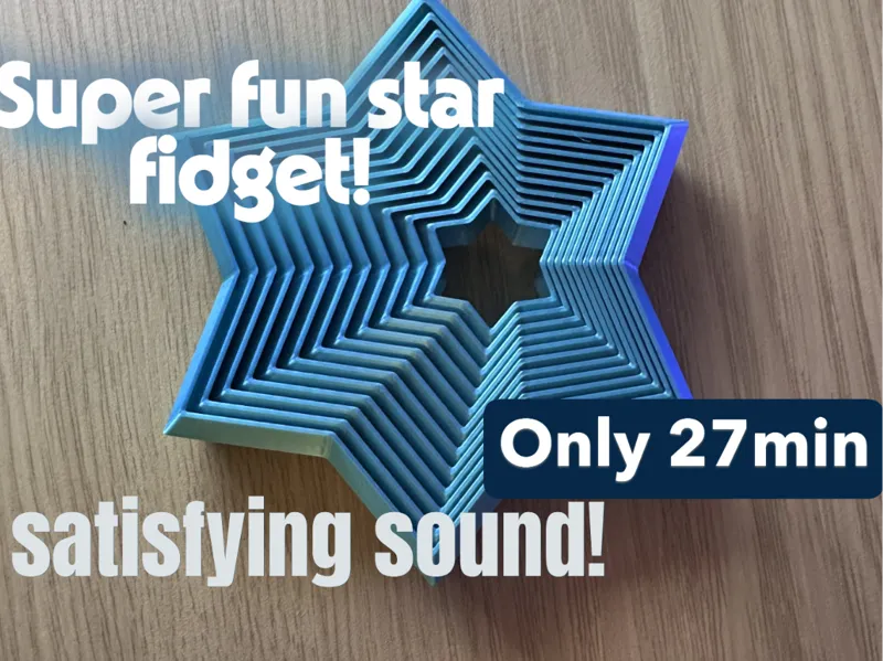 Super Satisfying Star Twist Fidget