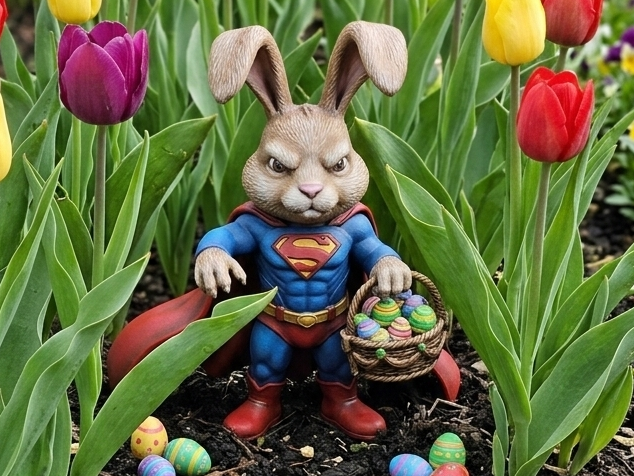 Super-Bunny: Der stählerne Oster-Beschützer