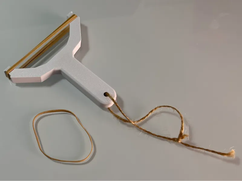 Rubber Band Slingshot