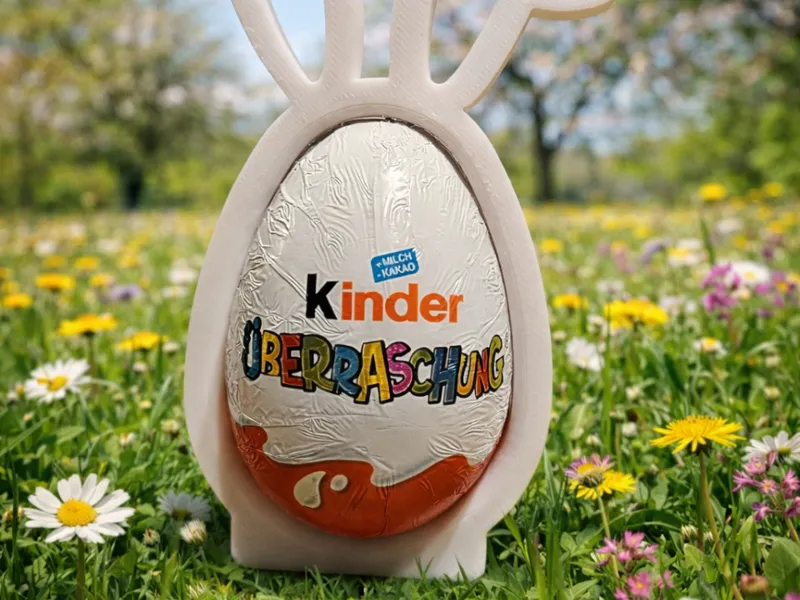 Überraschungsei Osterhasen Halter Deko Geschenk