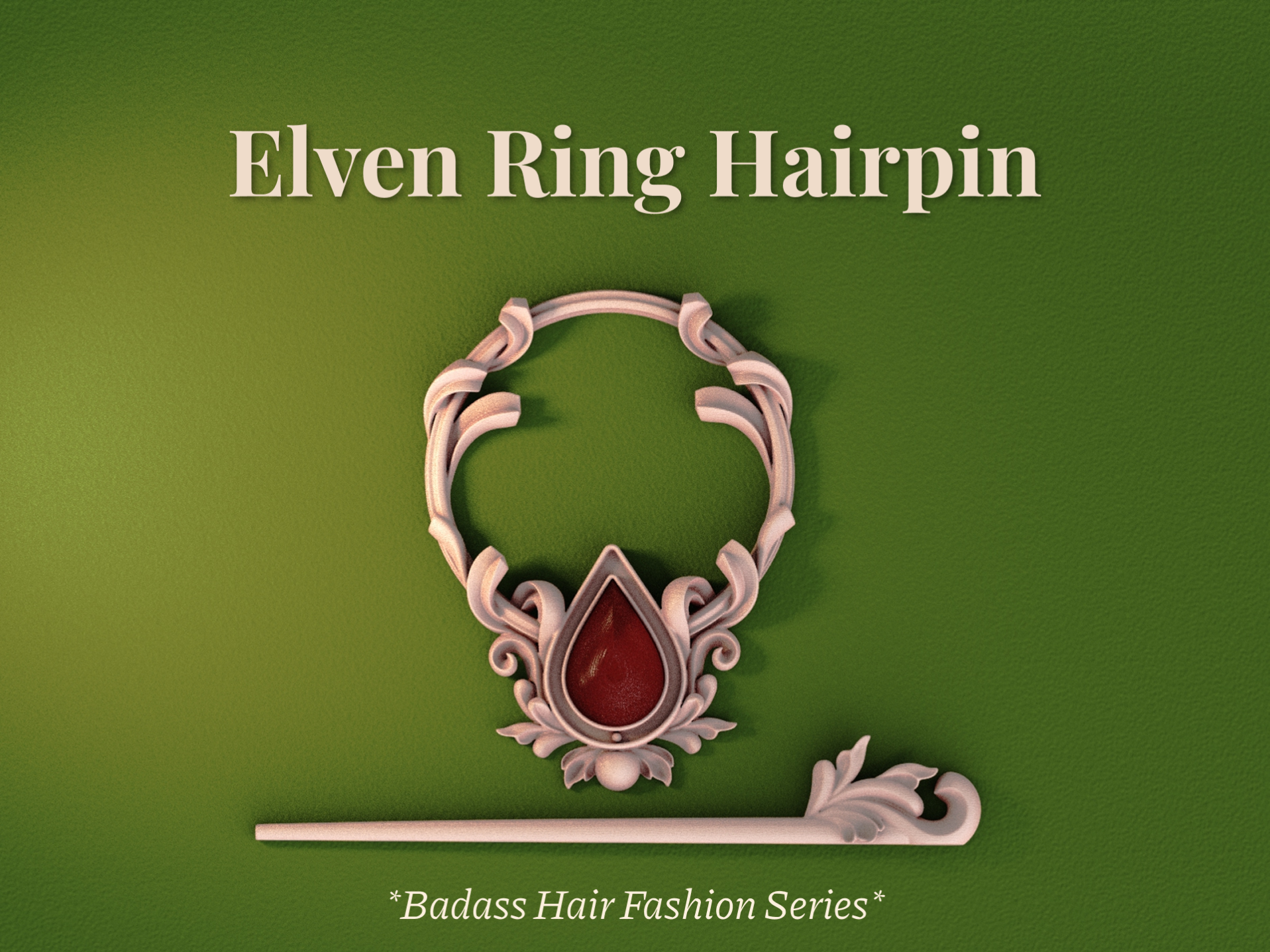 Elven Ring Hairpin