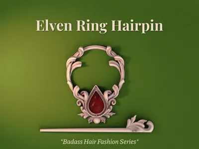 Elven Ring Hairpin