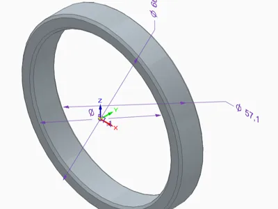Centering Ring Rim VW Skoda Seat VAG