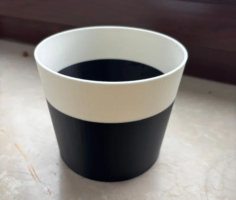 Blumentopf für Lechuza Cube Glossy Triple