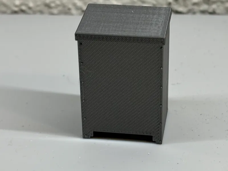 1:25.4 Scale Industrial Electric 45kVa Transformer