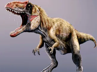 Dinosaur Relief Sculpture